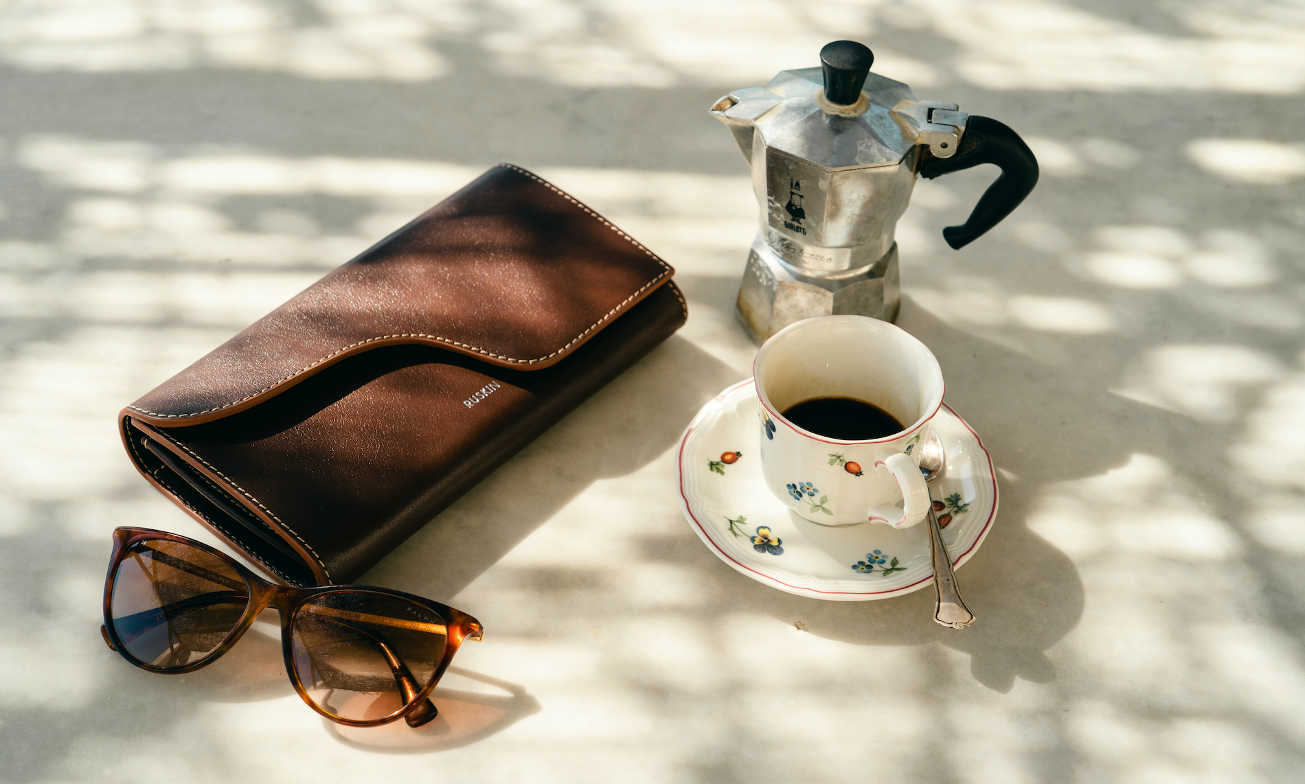 First coffee after winter