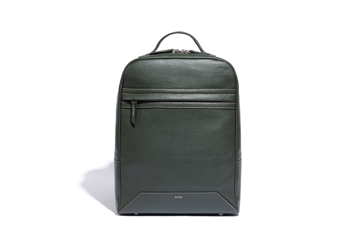 The Kepler Leather Edition in Birch Green