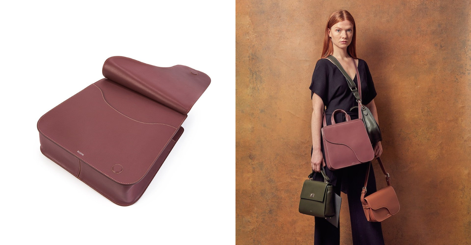 The Camille Tote in Heather