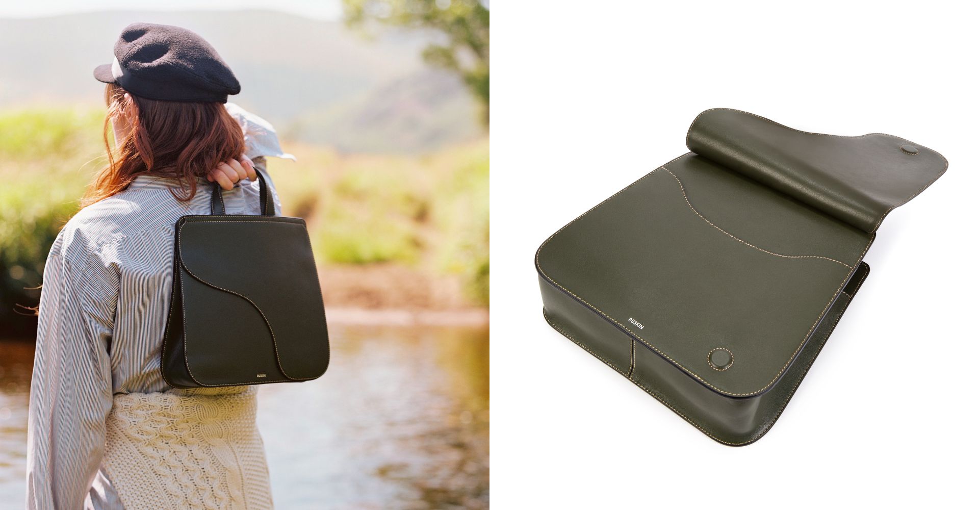 The Camille Tote in Birch