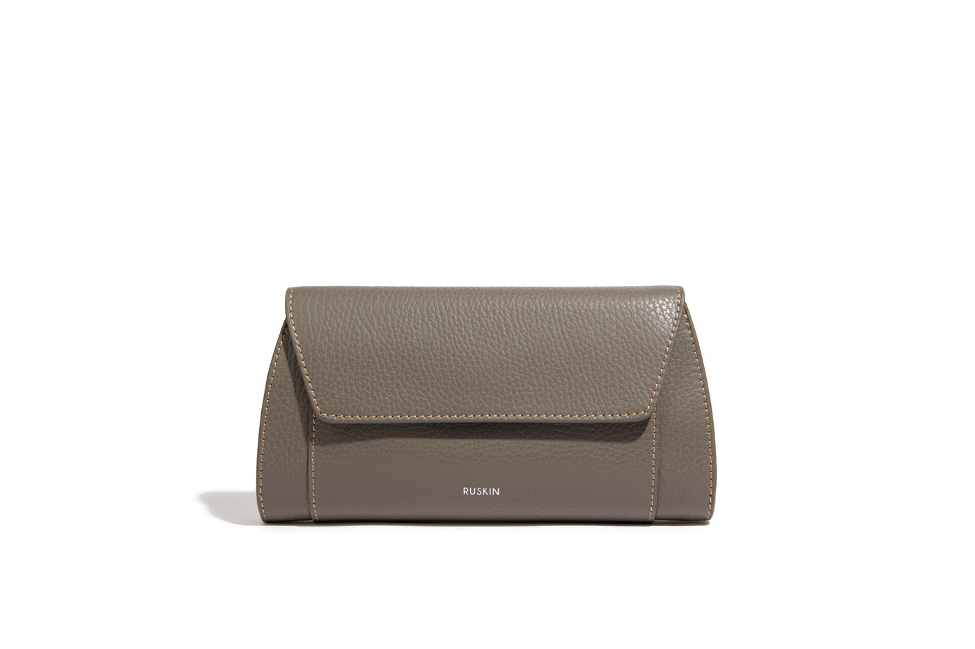 Clutch Con Cinta Mud (Pebbled)