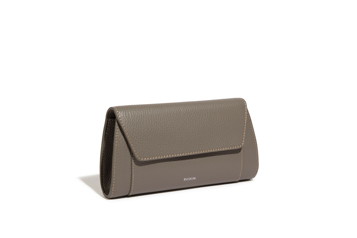 Clutch Con Cinta Mud (Pebbled)