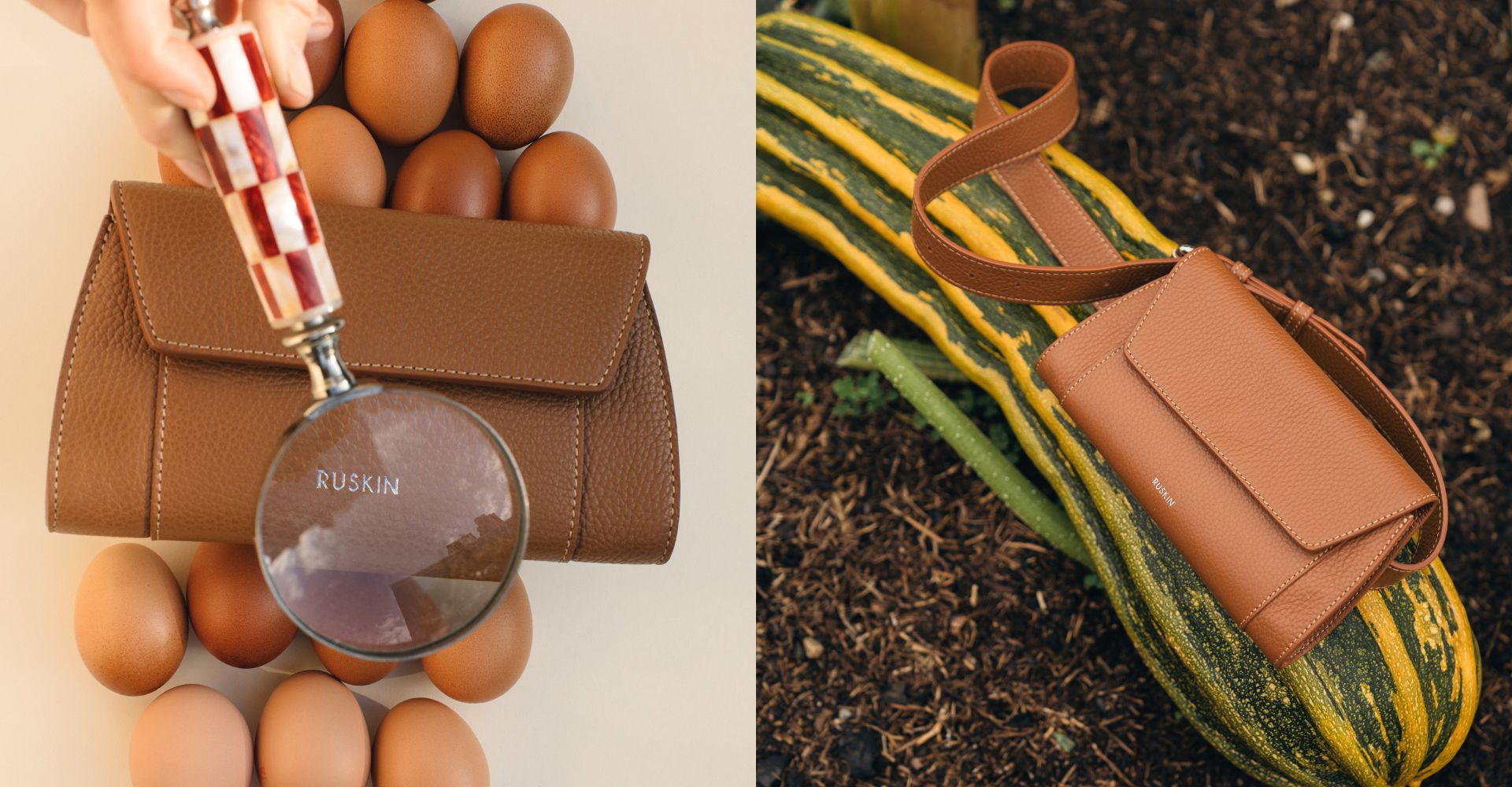 Clutch Con Cinta Bracken (Pebbled)