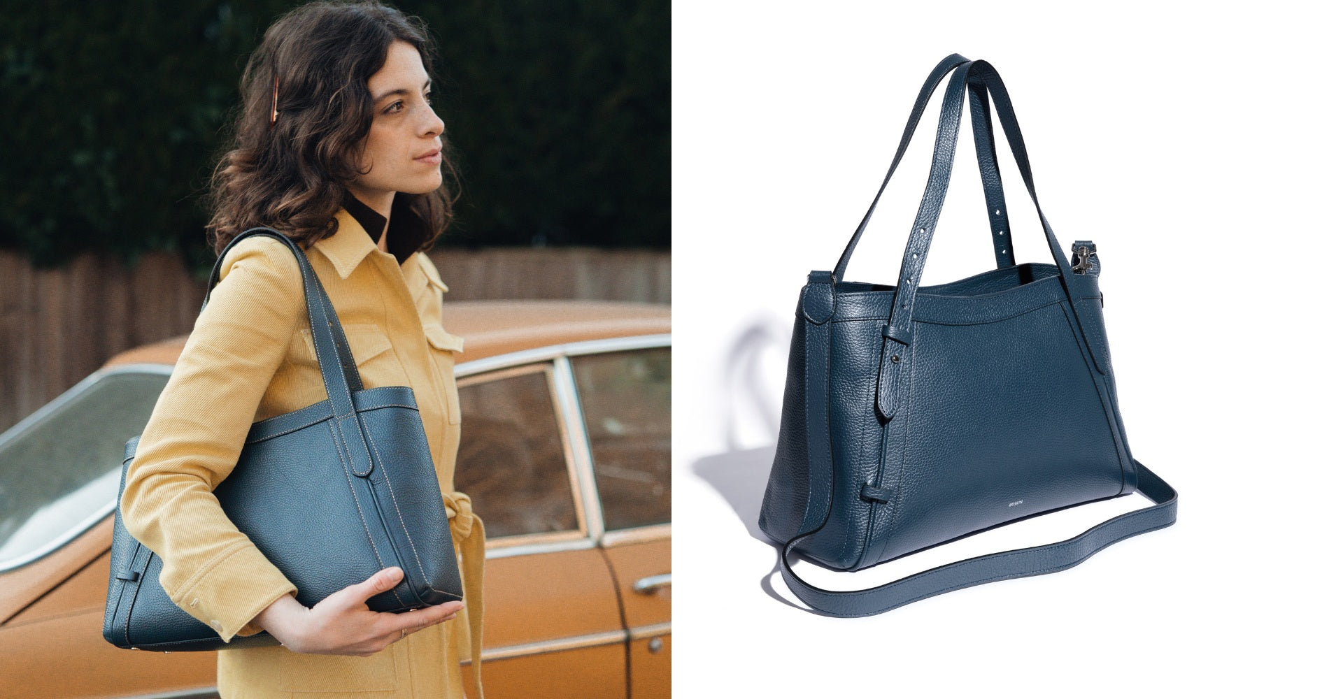 Artisan Tote in Aqua