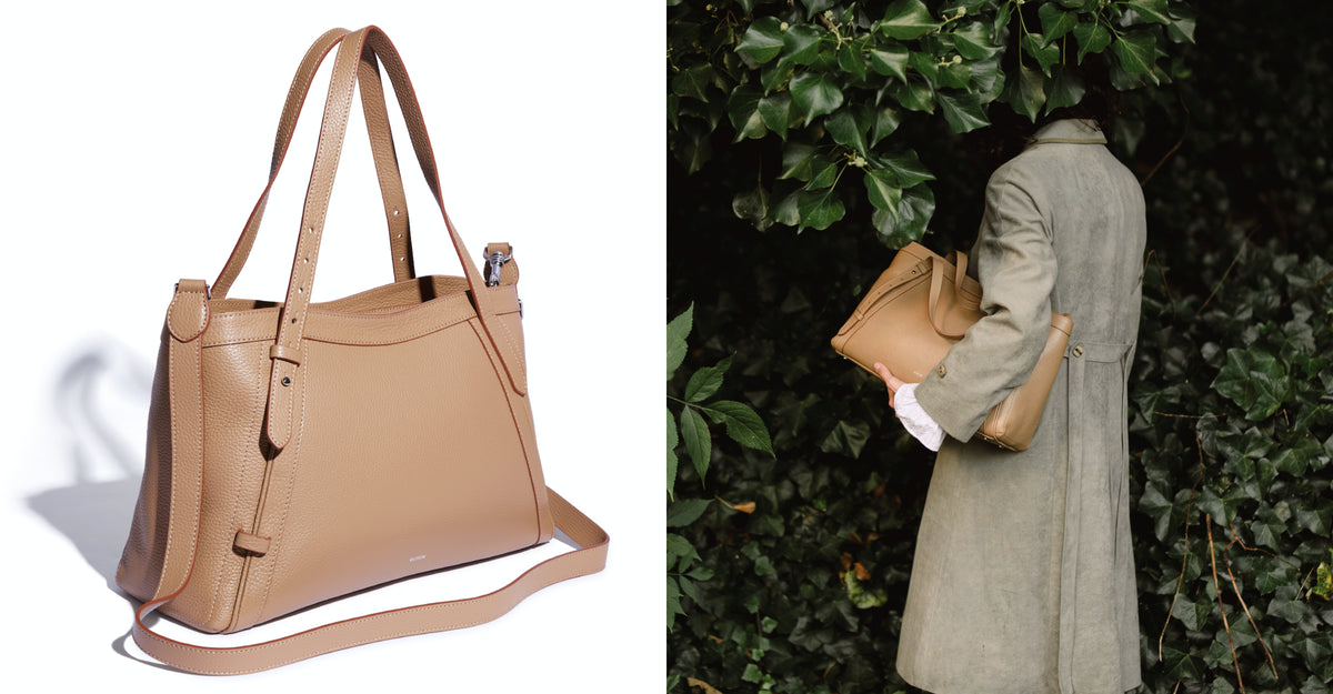 Artisan Tote in Biscotto