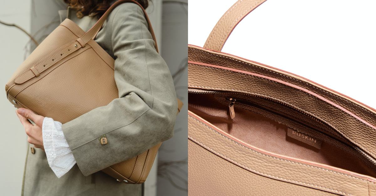 Artisan Tote in Biscotto