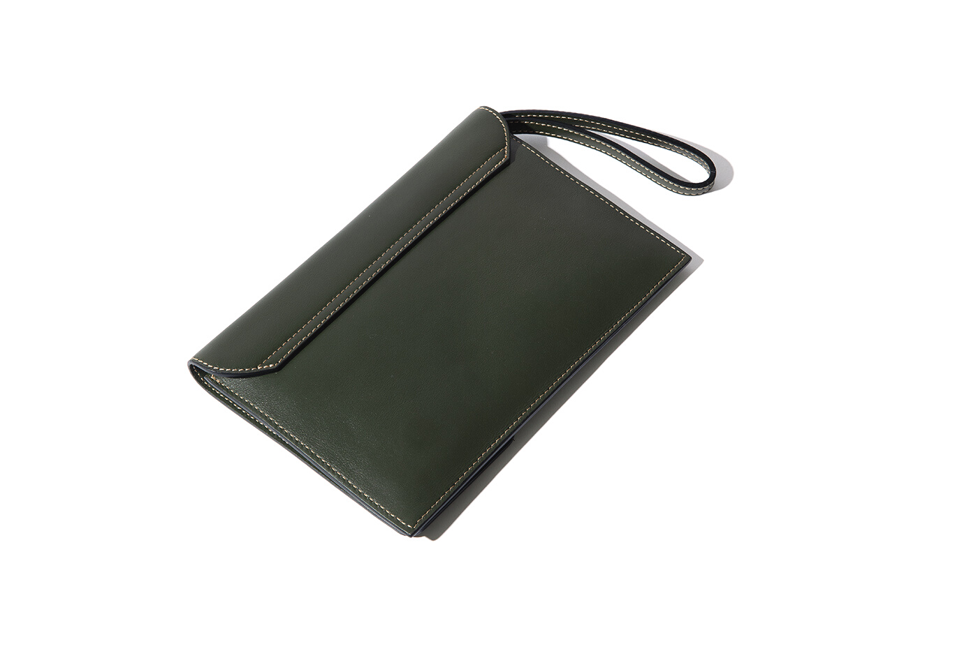 The Camille Clutch in Birch