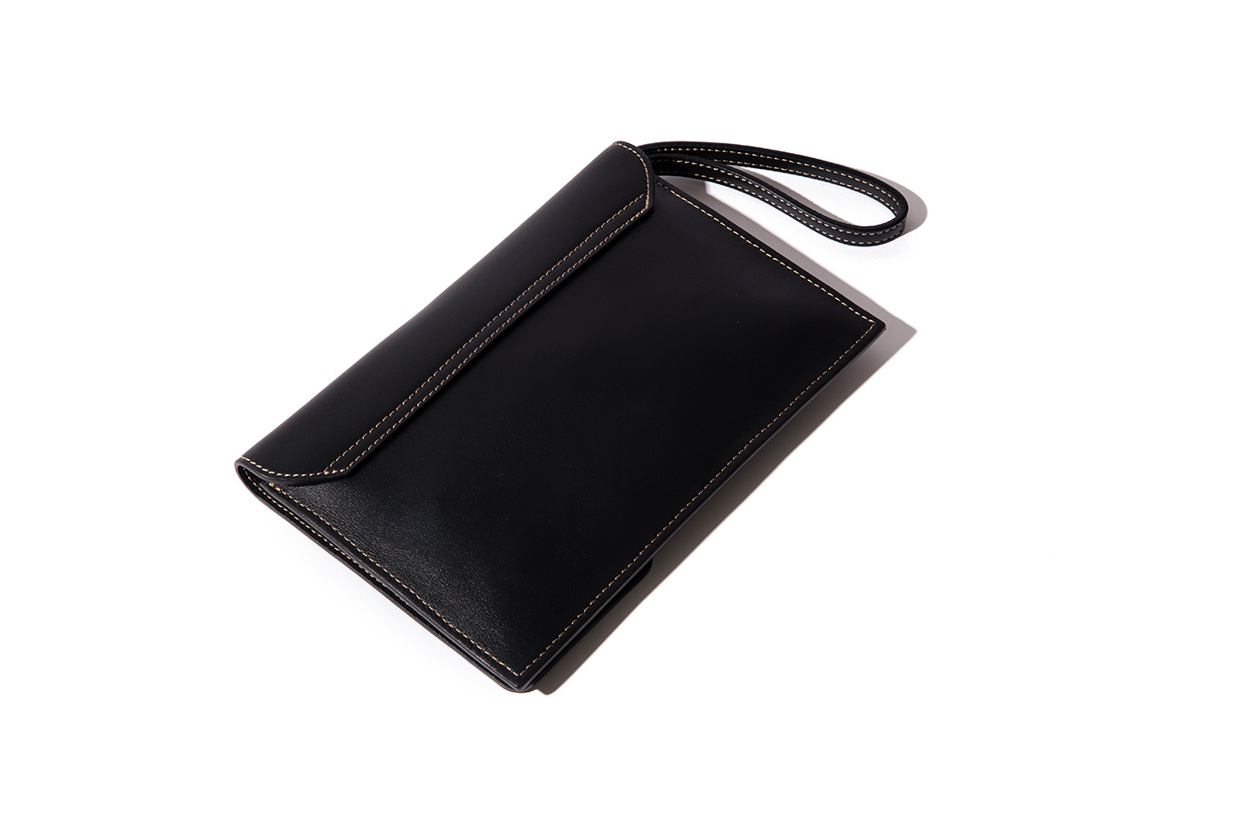 The Camille Clutch in Black