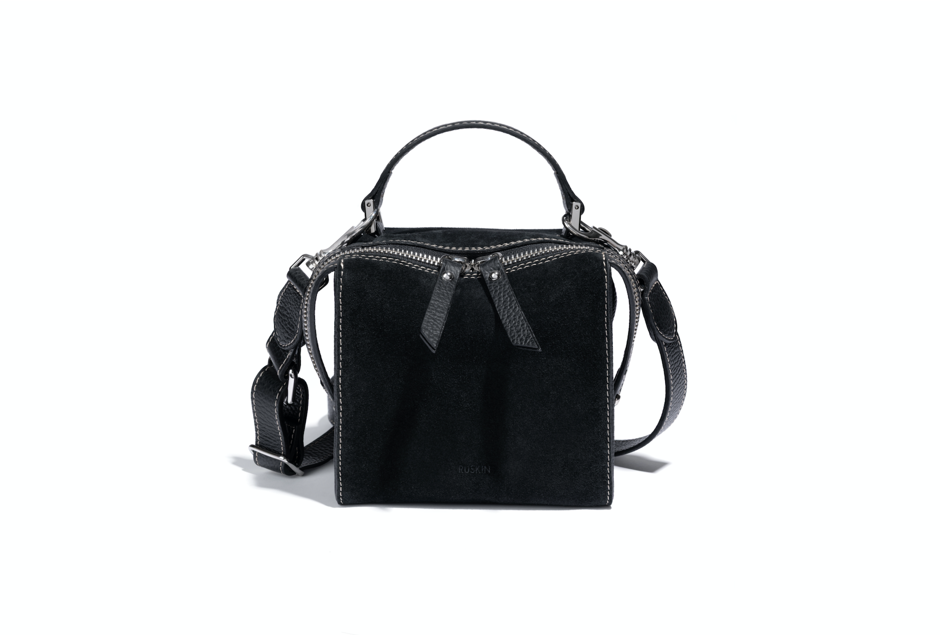 NEW: The Pablo in Black Leather and Suede