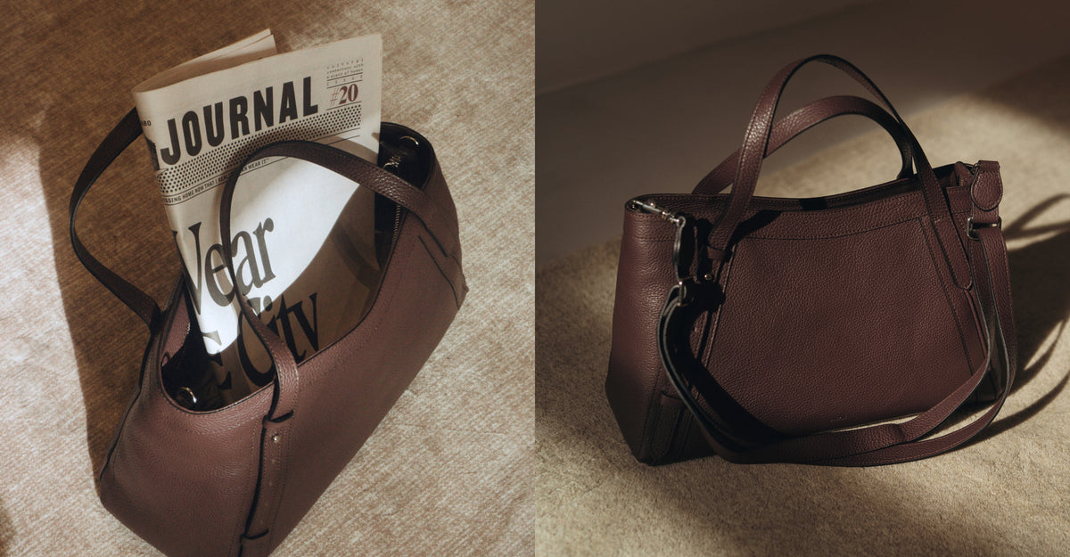 Artisan Tote in Dusty Fig