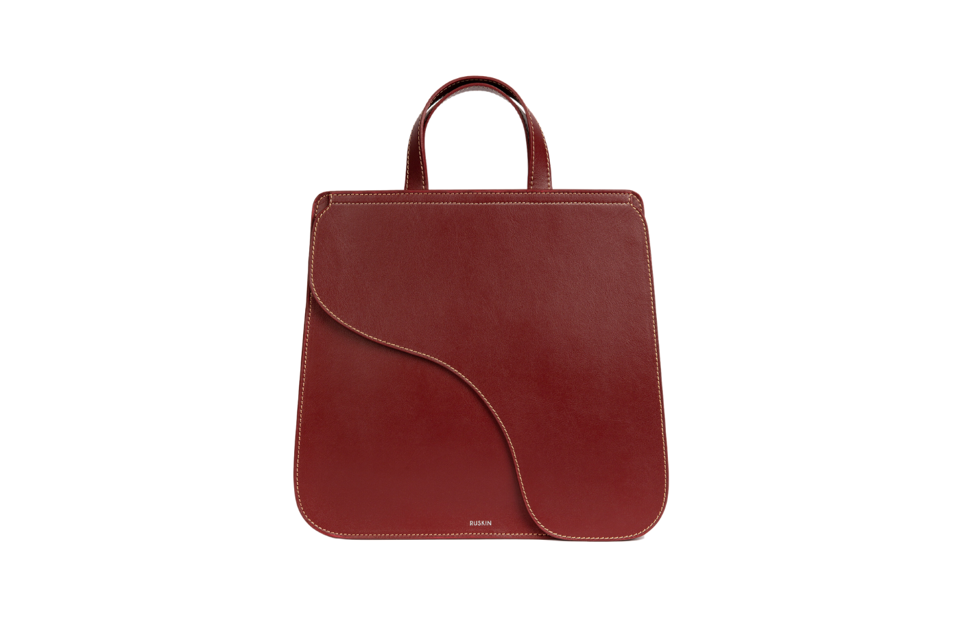 The Camille Tote in Rouge