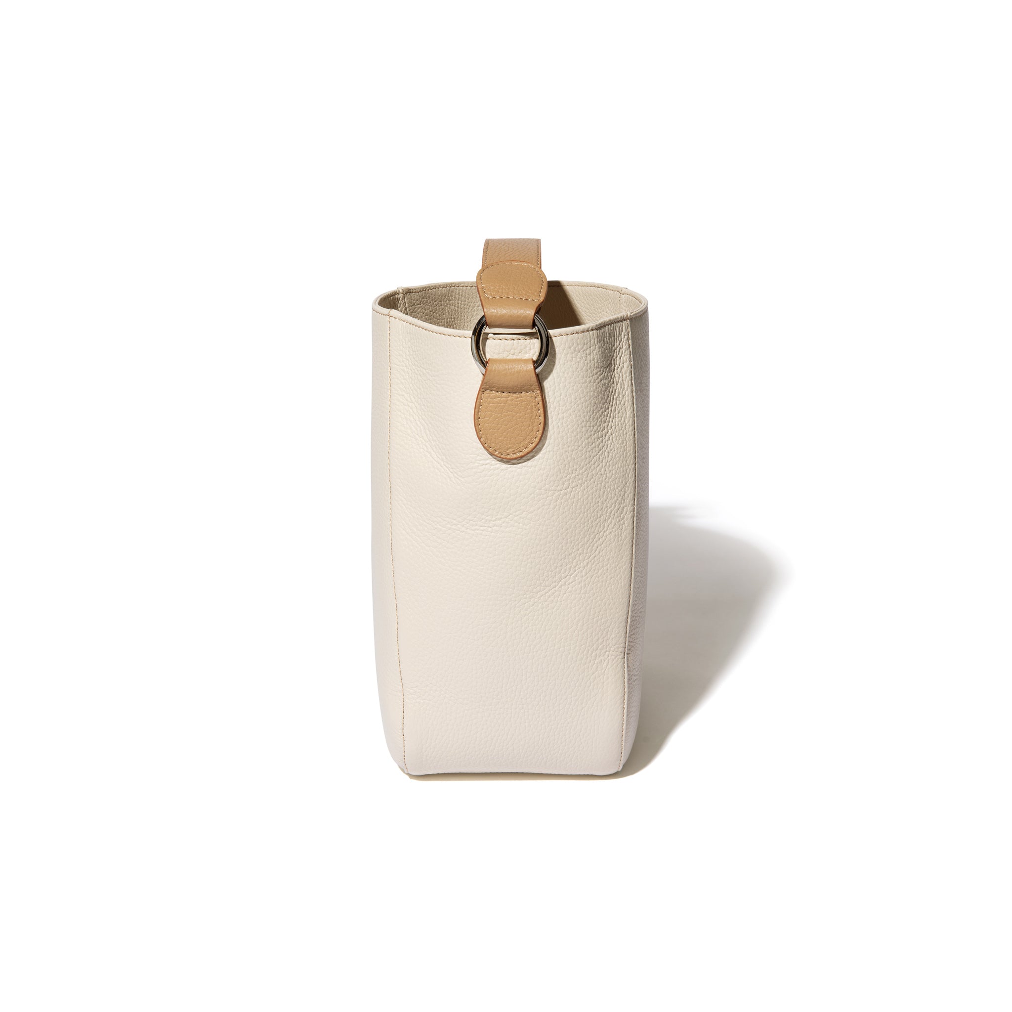 The Bennet Bucket in Cream & Biscotto