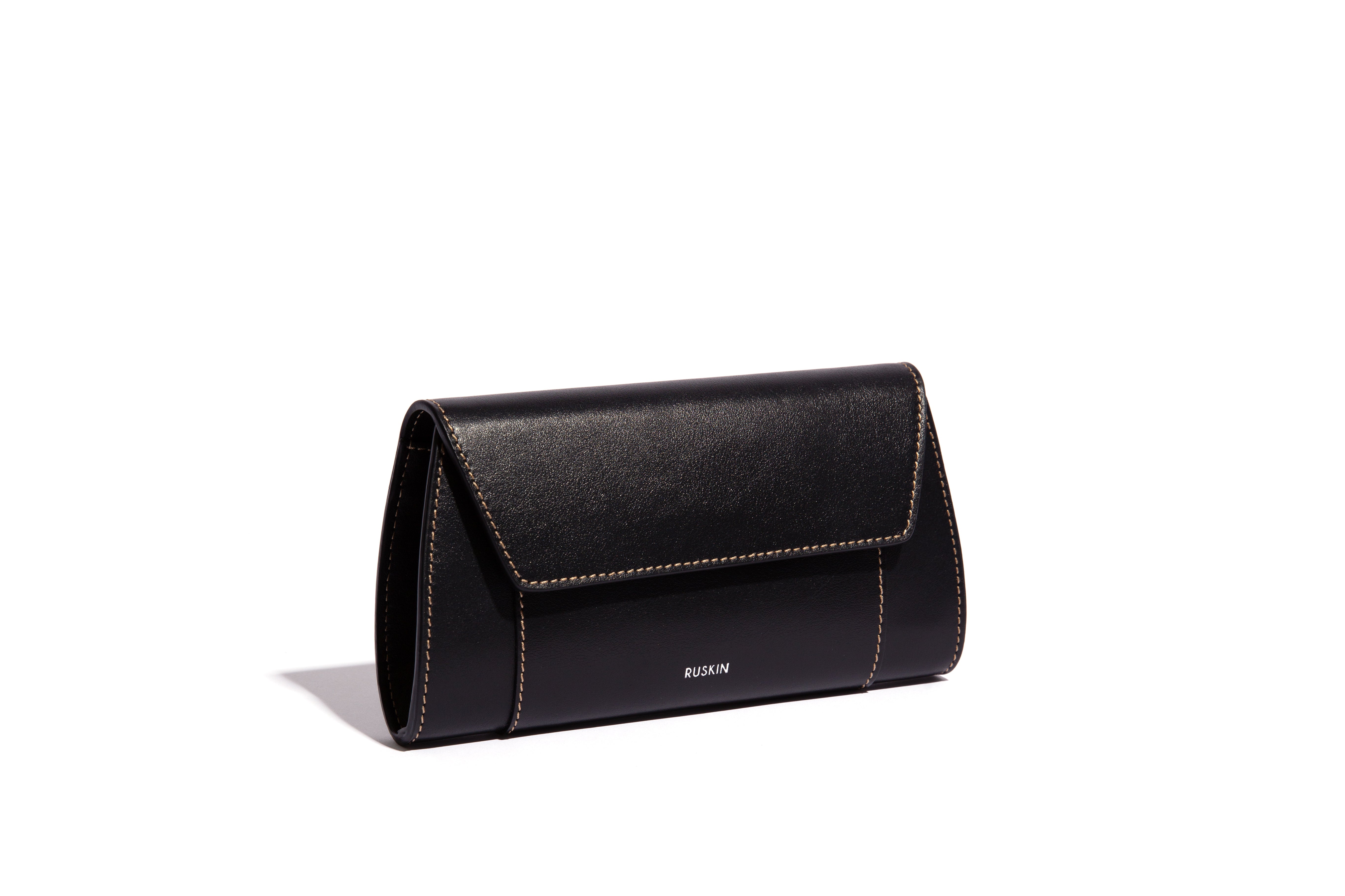 Clutch Con Cinta Black
