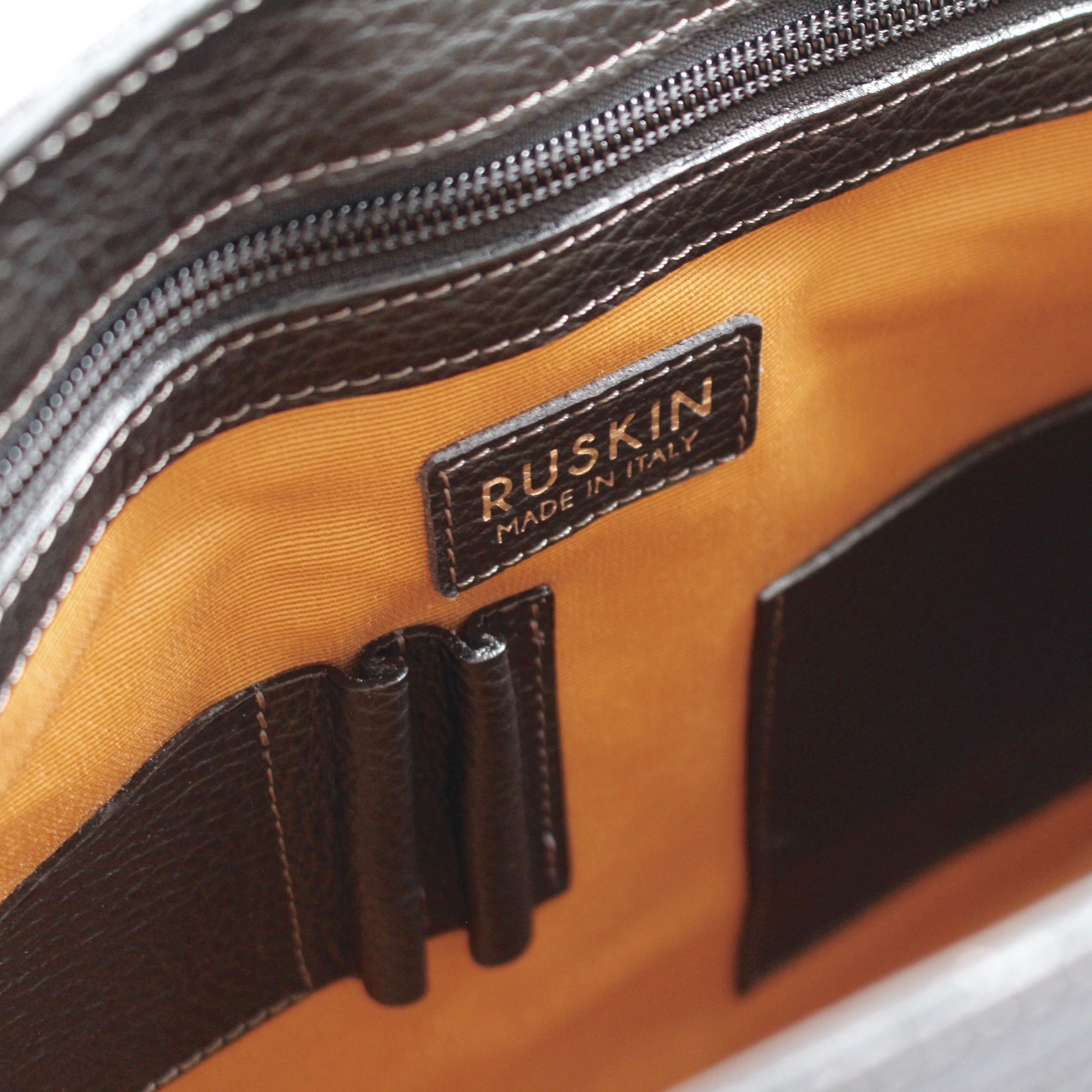 The Cuthbert in Black Leather & Tweed