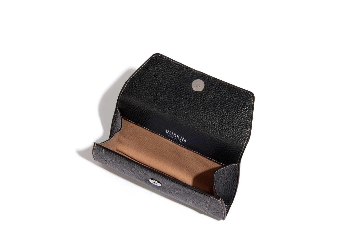 Clutch Con Cinta Black (Pebbled)