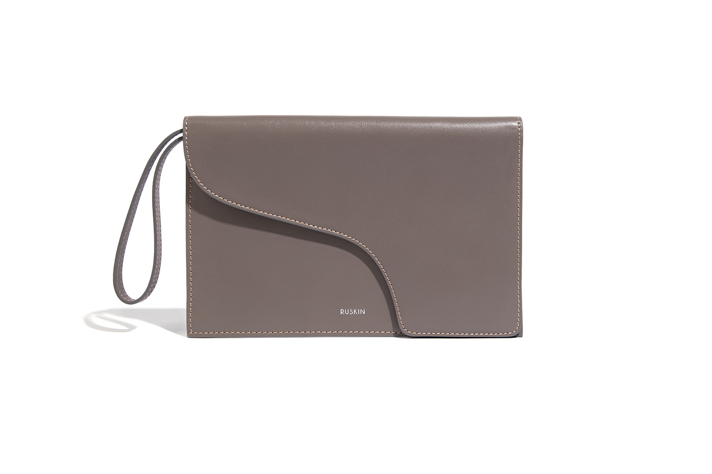 The Camille Clutch in Mud