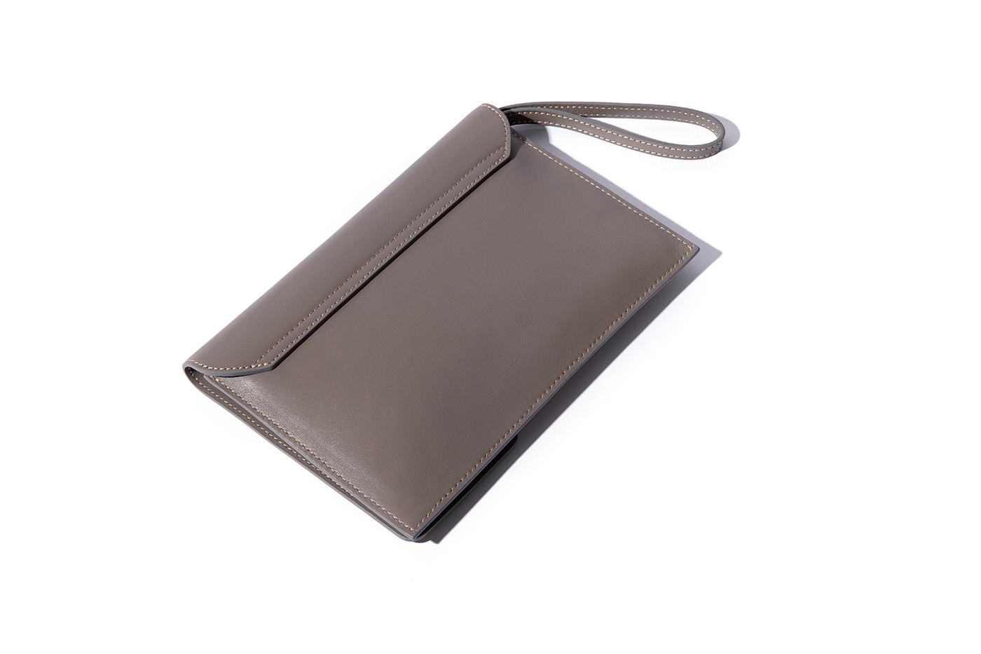 The Camille Clutch in Mud
