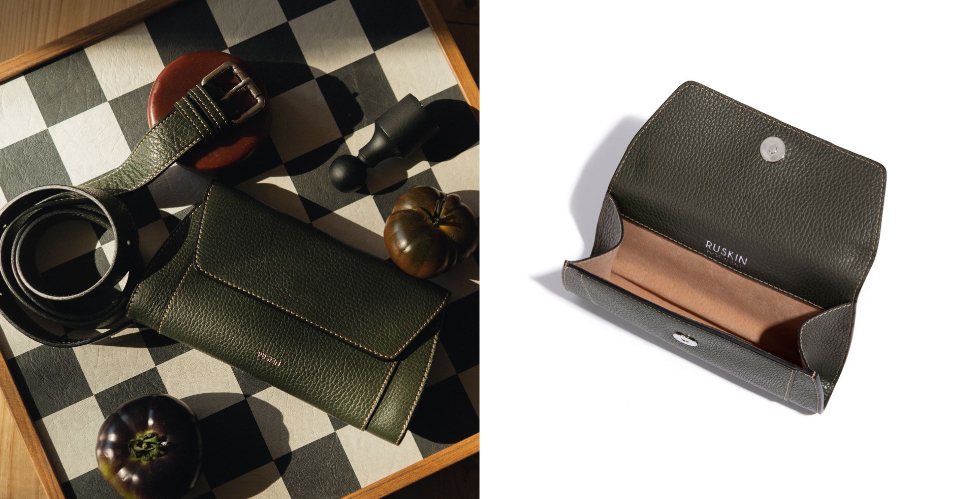 Clutch Con Cinta Birch (Pebbled)