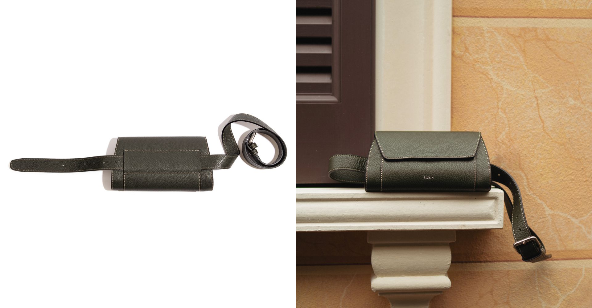 Clutch Con Cinta Birch (Pebbled)