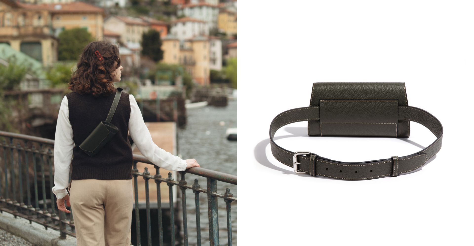 Clutch Con Cinta Birch (Pebbled)