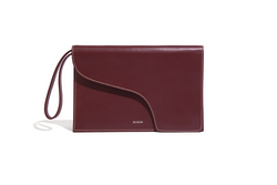 The Camille Clutch in Rouge
