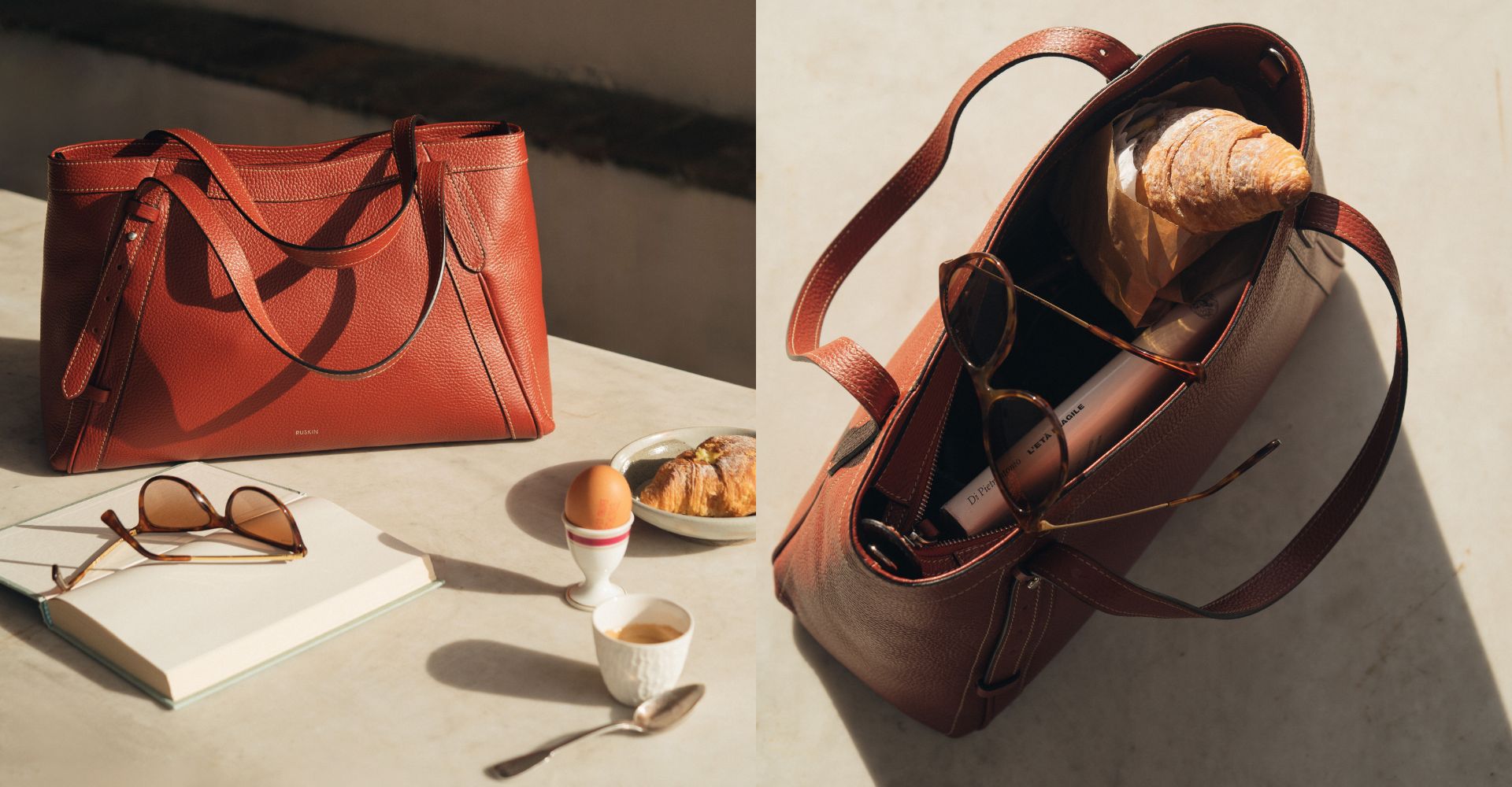 Artisan Tote in russet