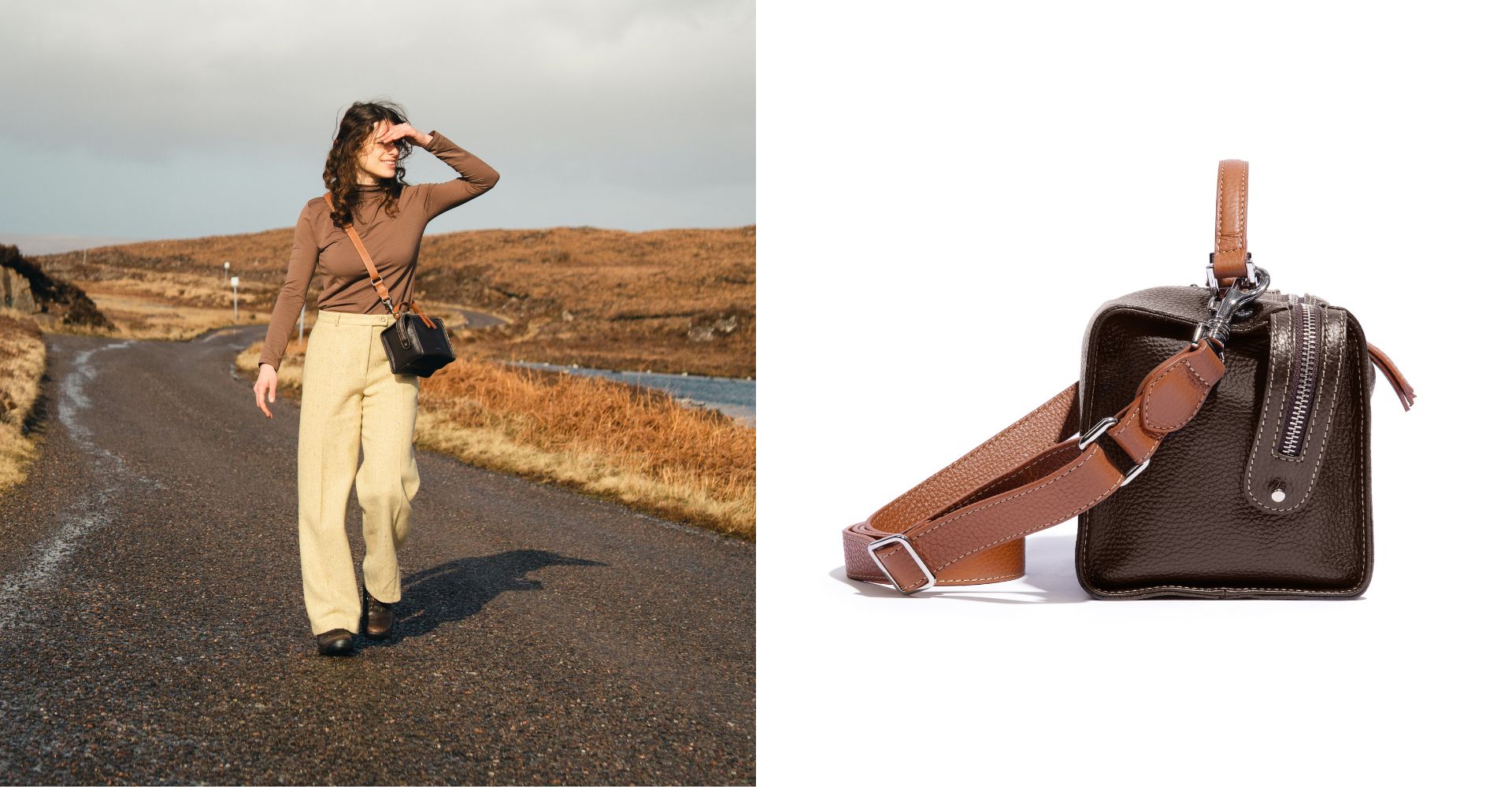 The Pablo in Chocolate and Bracken