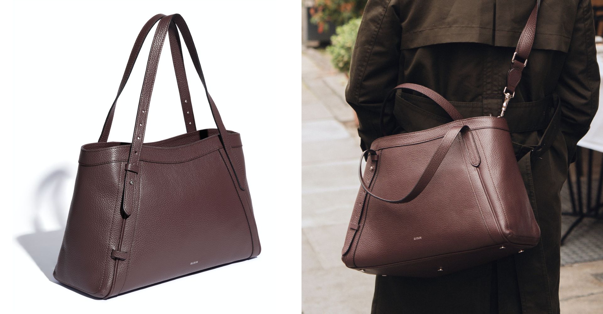 Artisan Tote in Smoky Fig