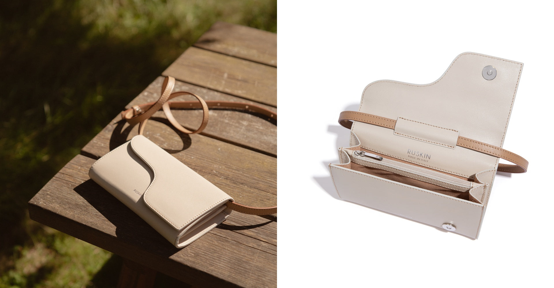 The Petite Camille in Cream/Biscotto