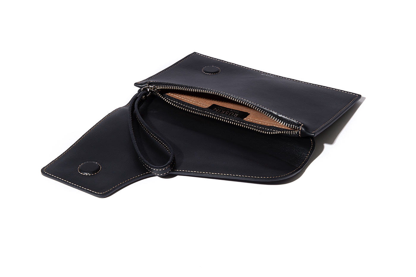 The Camille Clutch in Black