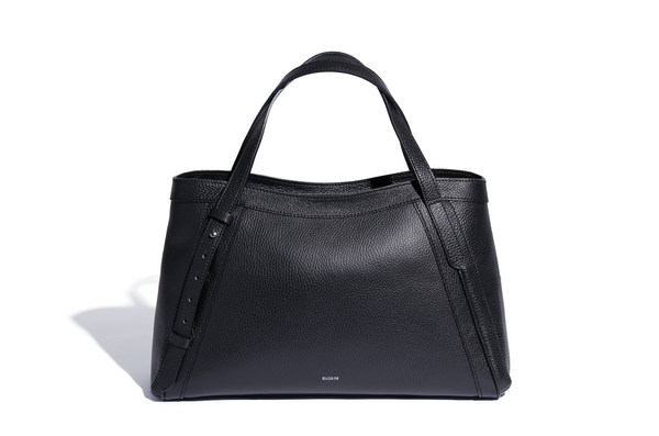 The Artisan Tote in Midnight Black