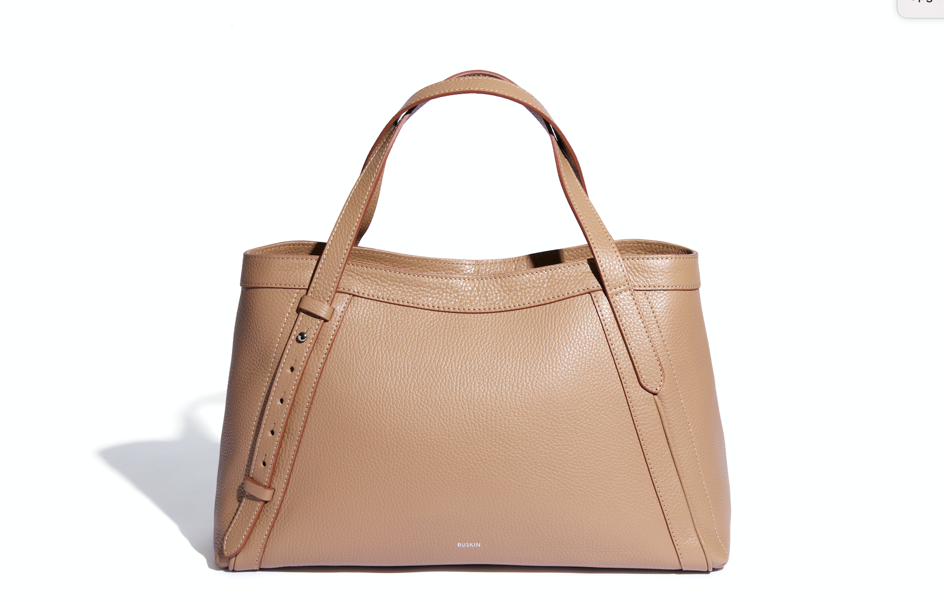 Artisan Tote in Biscotto