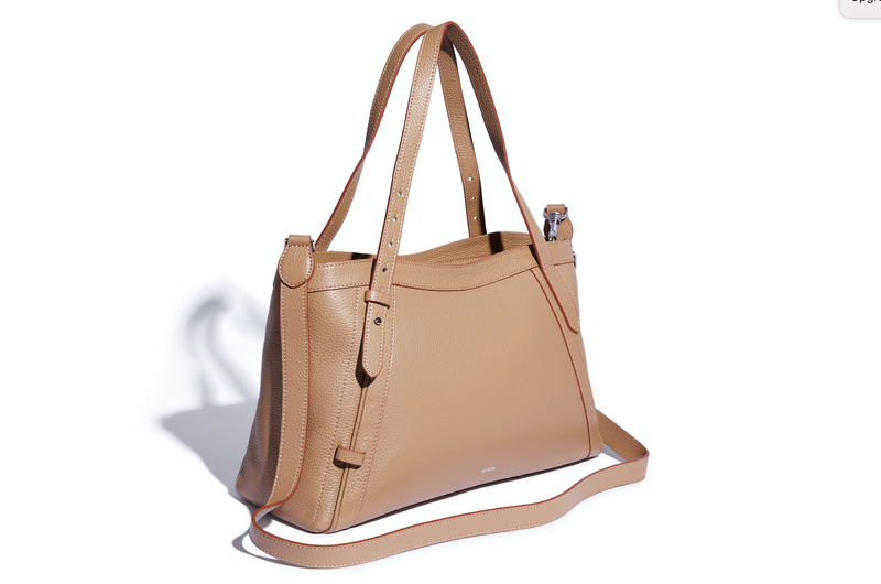 The Artisan Tote in Biscotto