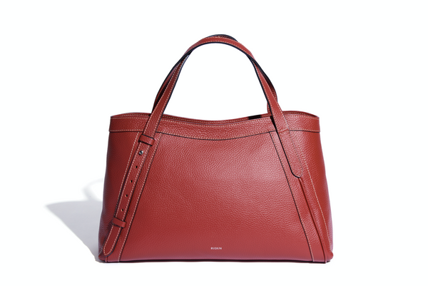 The Artisan Tote in russet