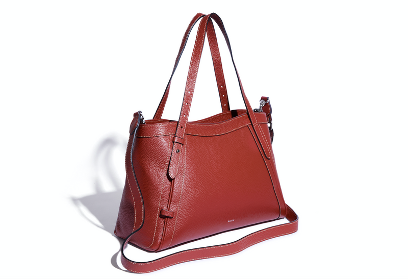 The Artisan Tote in russet