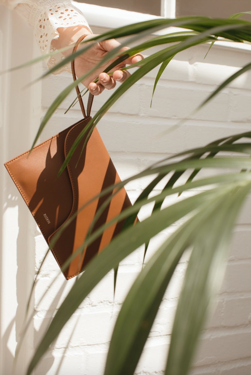 The Camille Clutch in Bracken