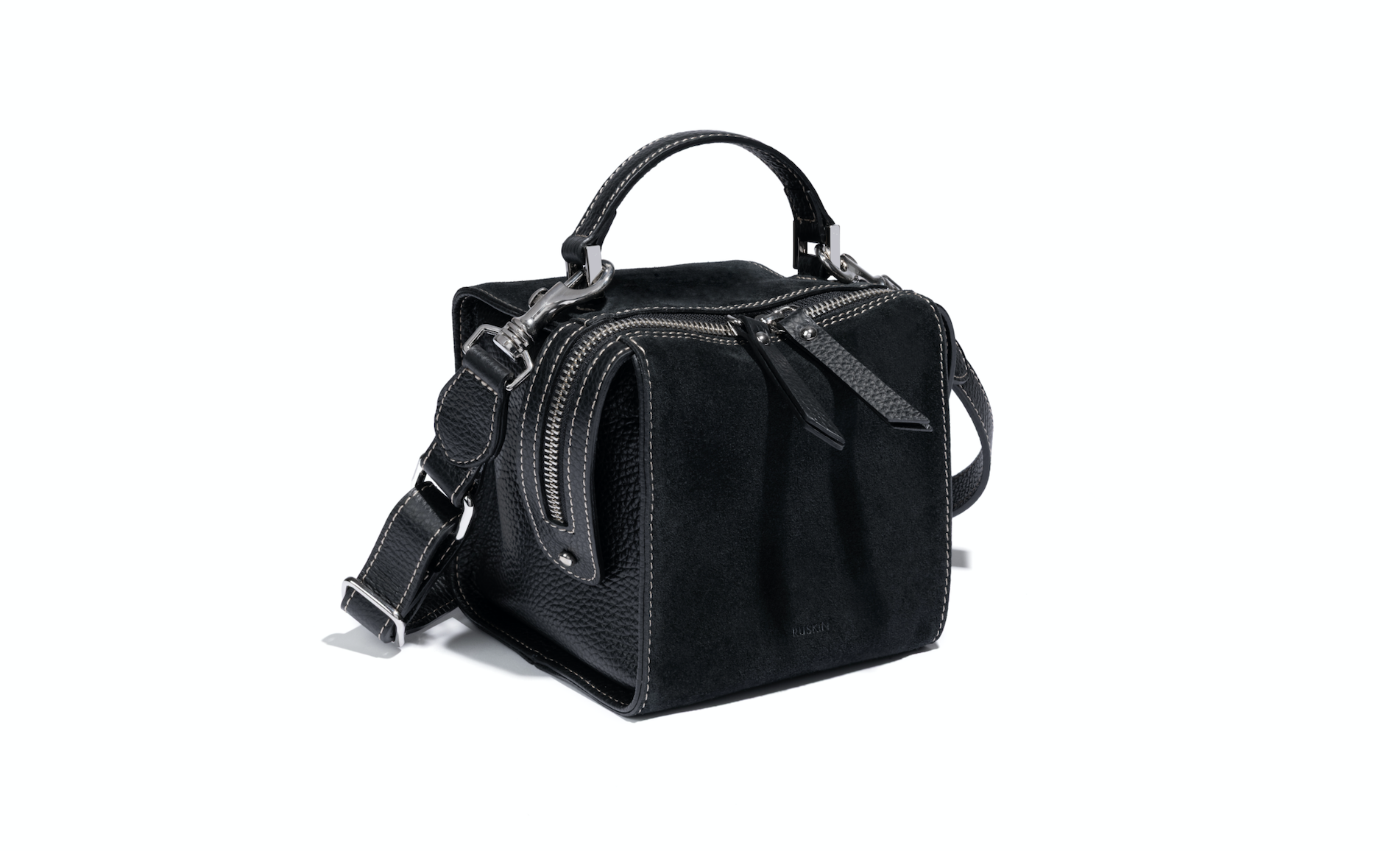 NEW: The Pablo in Black Leather and Suede