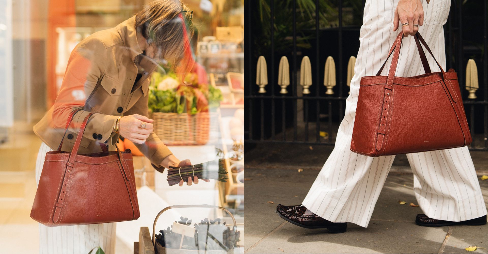 Artisan Tote in russet