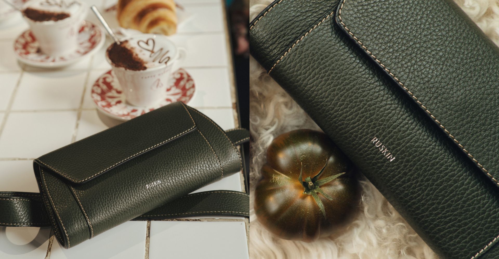 Clutch Con Cinta Birch (Pebbled)