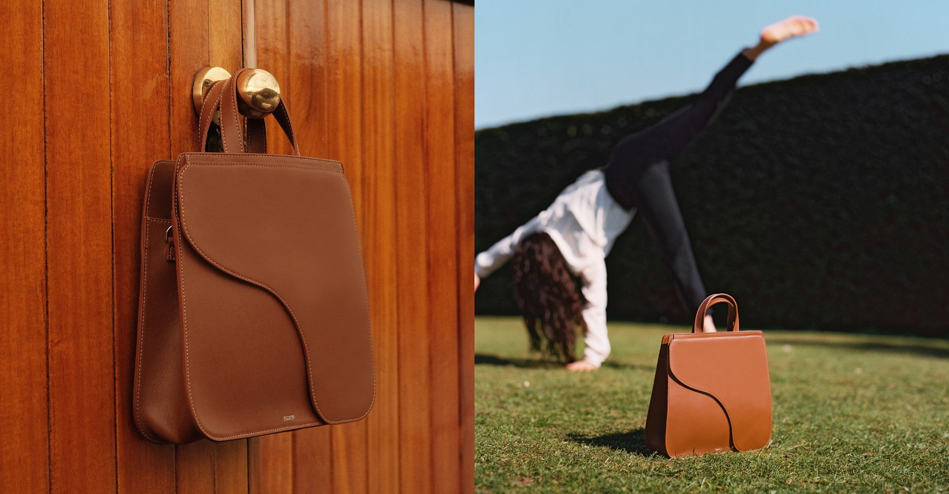 The Camille Tote in Bracken