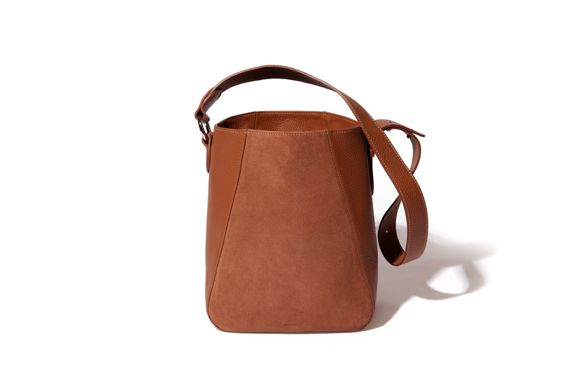 The Bennet Bucket in Bracken & Suede