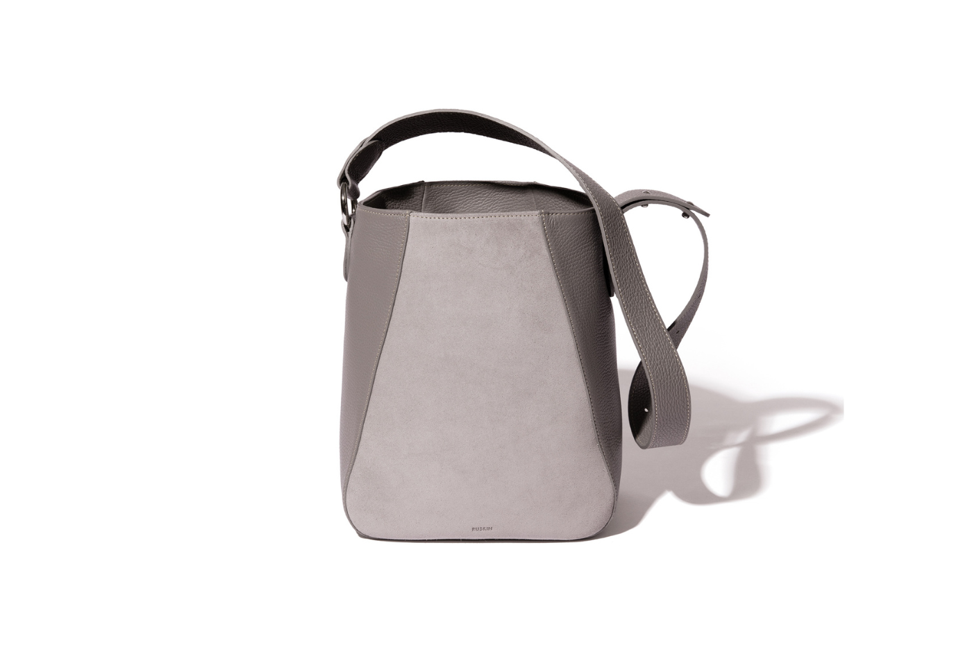 The Bennet Bucket in Mud & Suede