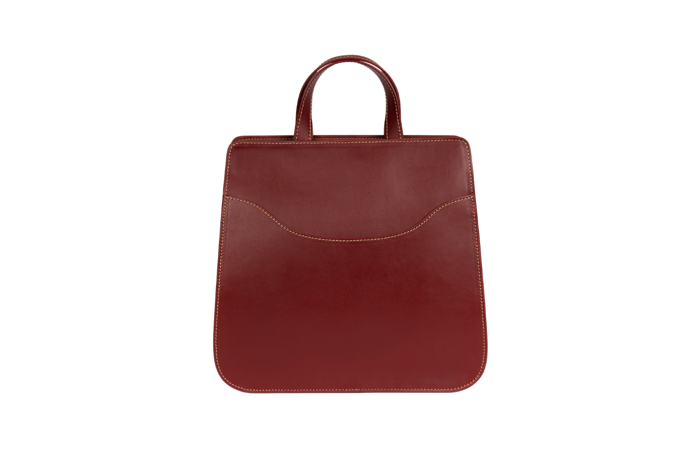 The Camille Tote in Rouge