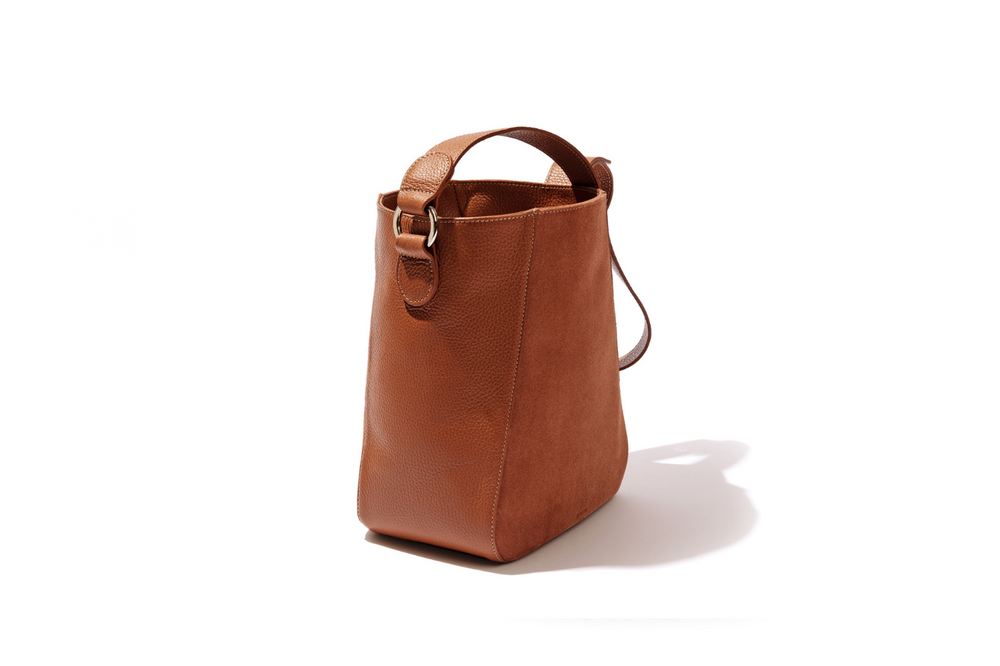 The Bennet Bucket in Bracken & Suede