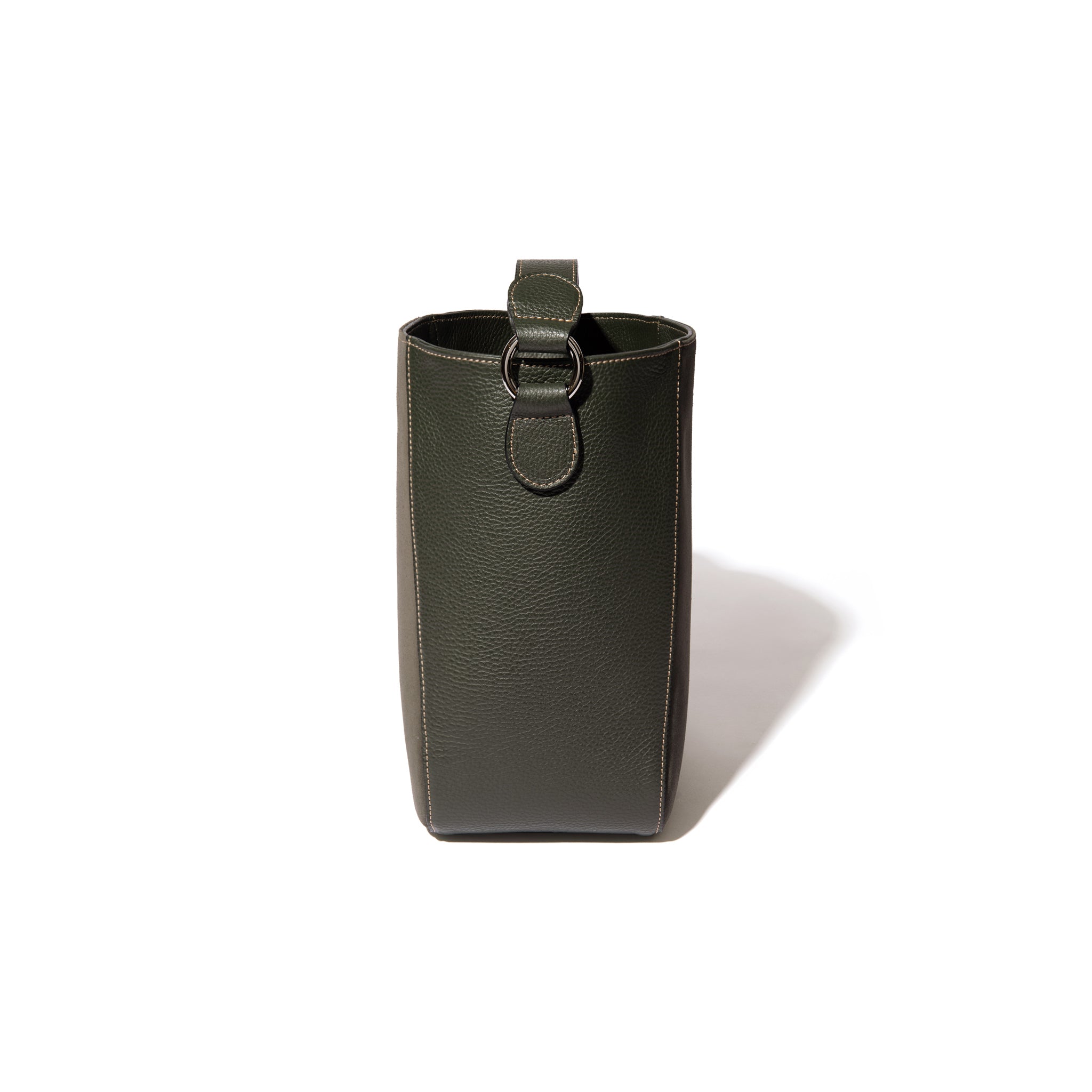 The Bennet Bucket in Birch & Suede