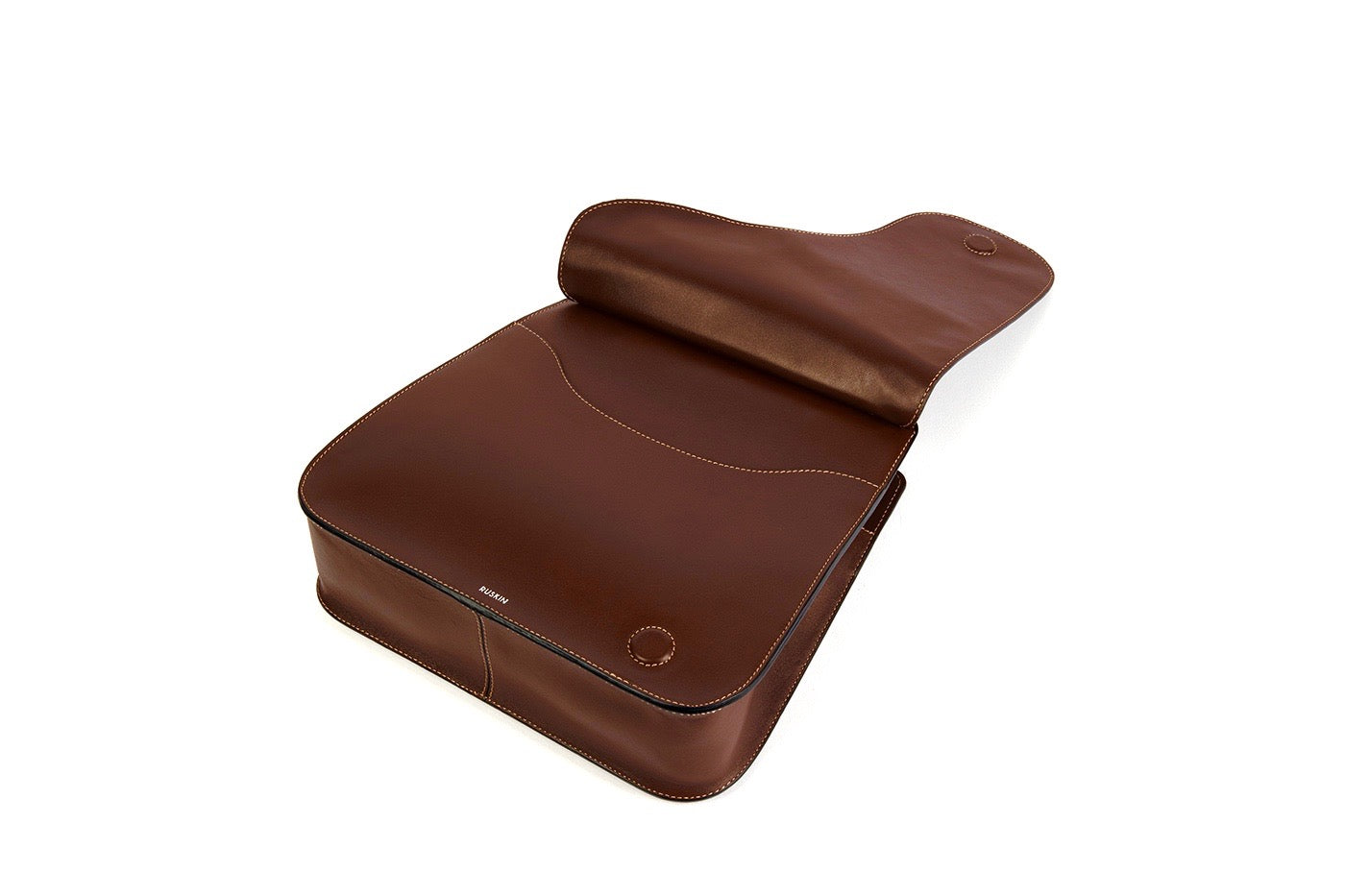 The Camille Tote in Mahogany