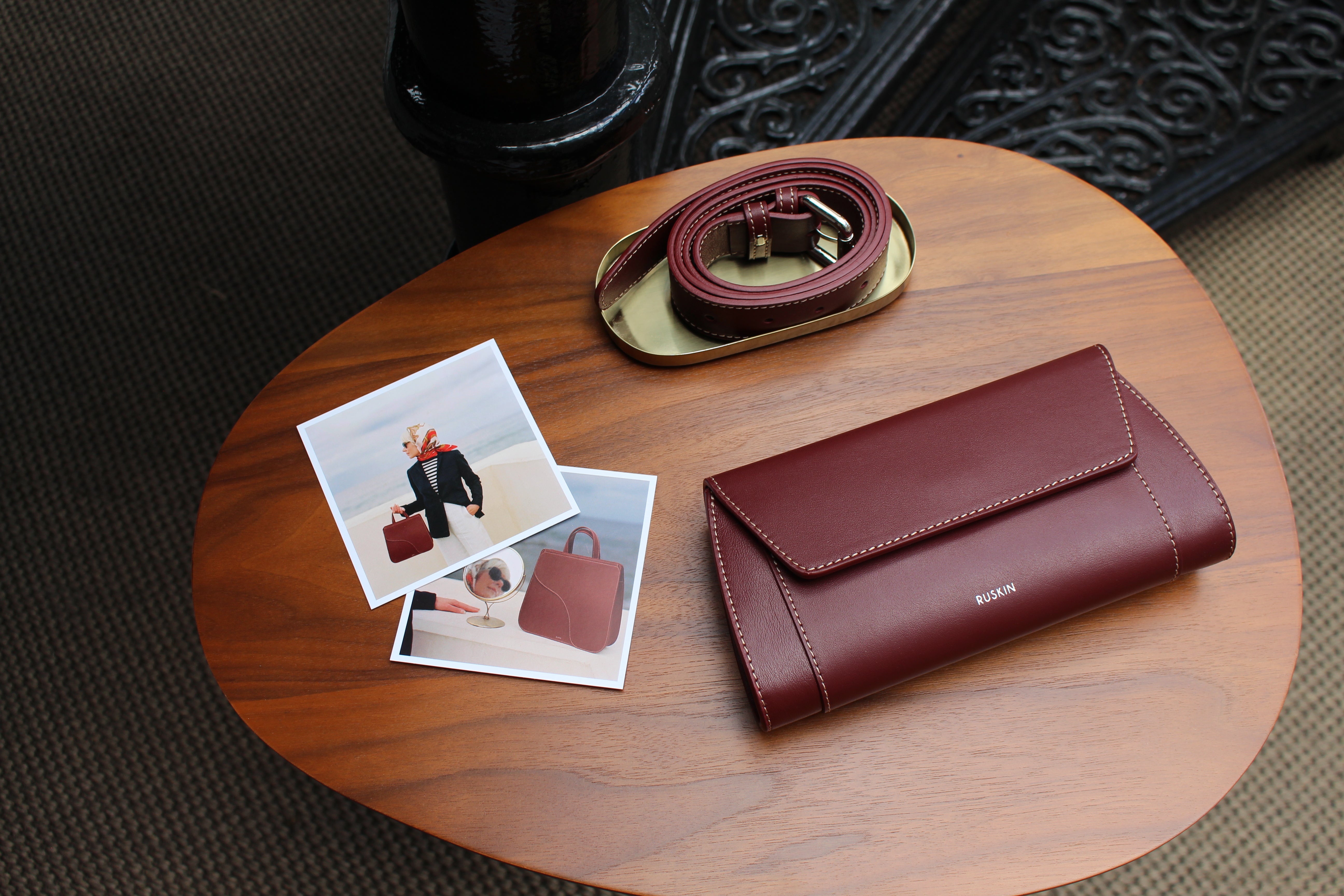 Clutch Con Cinta Rouge